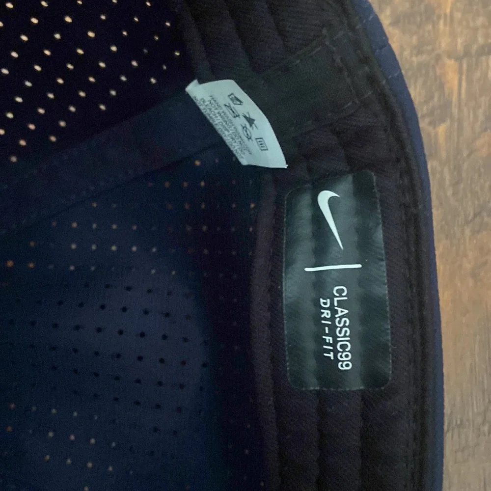 Nike Navy Blue Swoosh Performance Baseball Cap